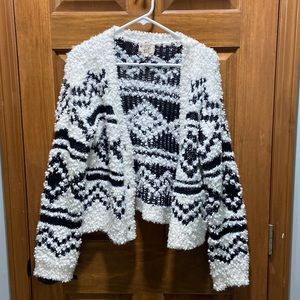 Hippie rose chunky nit sweater size large